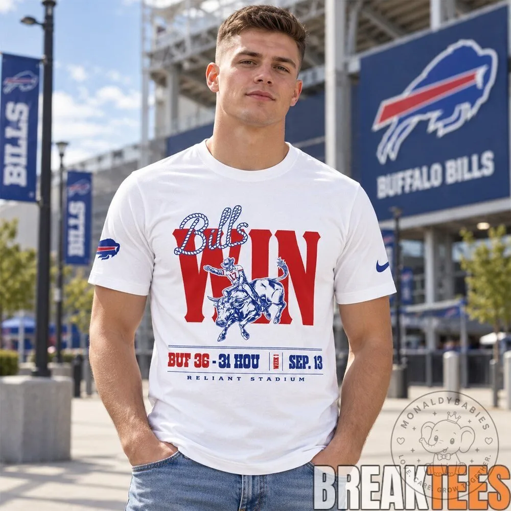 Buffalo Bills 2026 Win Over Houston Texans September 13th T-Shirt 12 Buffalo Bills 2026 Win Over Houston Texans September 13th T-Shirt