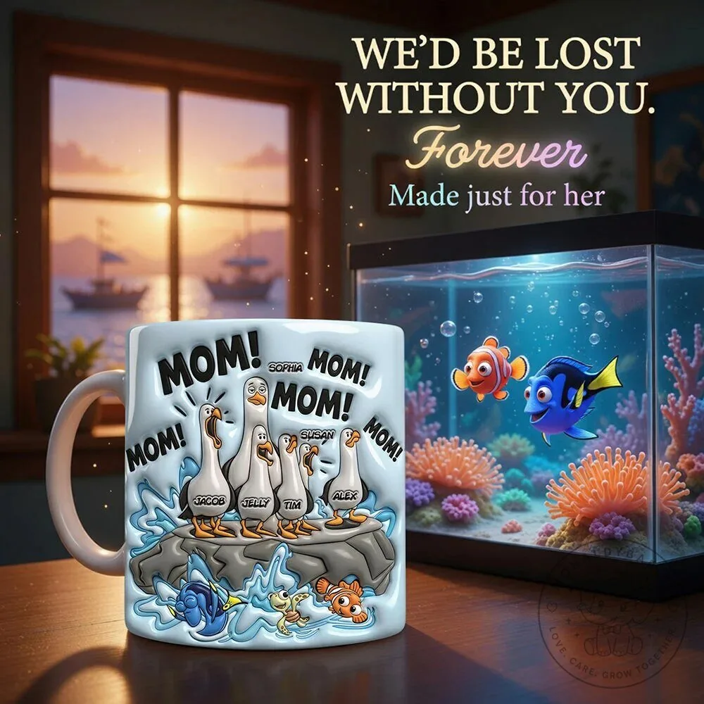 Finding Nemo Mom Call Out Personalized Coffee Mug 8 Finding Nemo Mom Call Out Personalized Coffee Mug