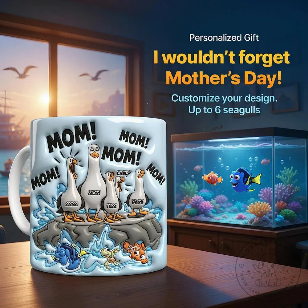 Finding Nemo Mom Call Out Personalized Coffee Mug 9 Finding Nemo Mom Call Out Personalized Coffee Mug