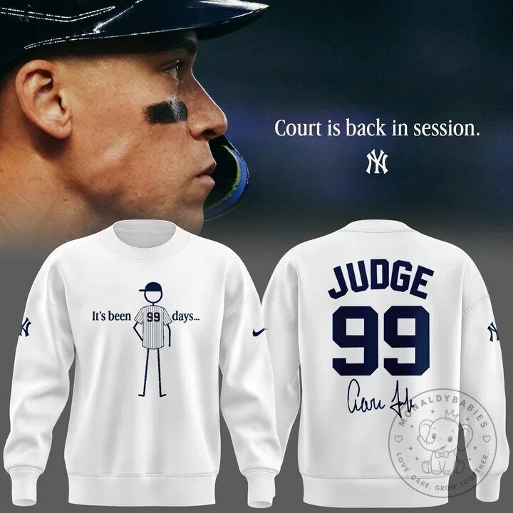 Aaron Judge New York Yankees Number 99 Baseball Player Sweatshirt