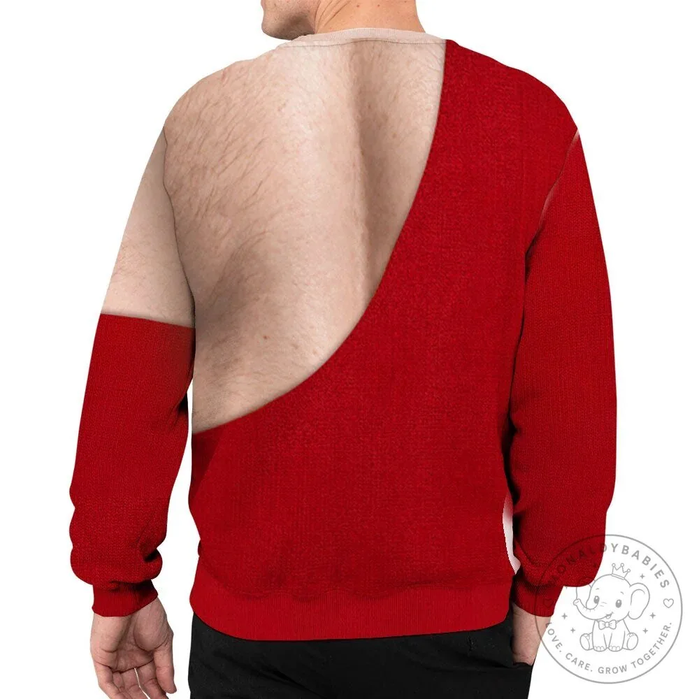 Funny Reindeer Nipple Christmas Ugly Sweater for Couples 18 Funny Reindeer Nipple Christmas Ugly Sweater for Couples