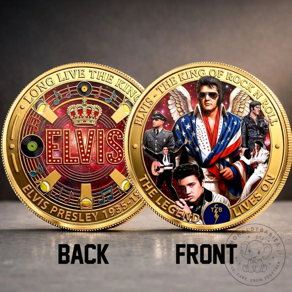 Elvis Presley The King of Rock and Roll Commemorative Coin