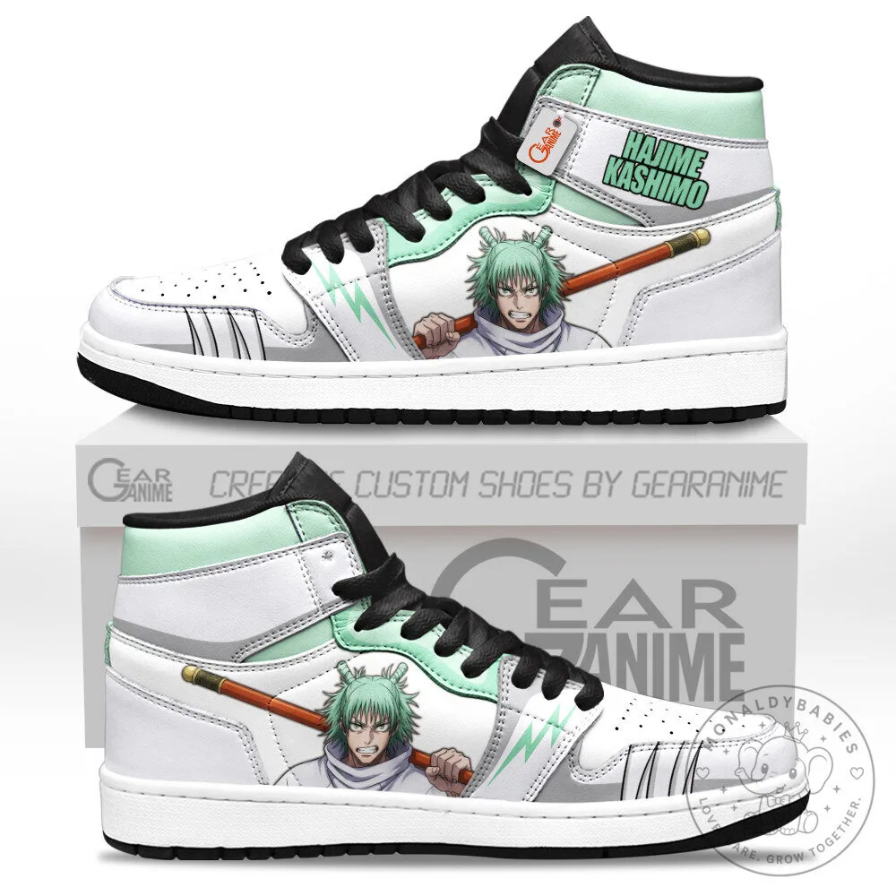 Hajime Kashimo Jujutsu Kaisen Anime High-Top Sneakers