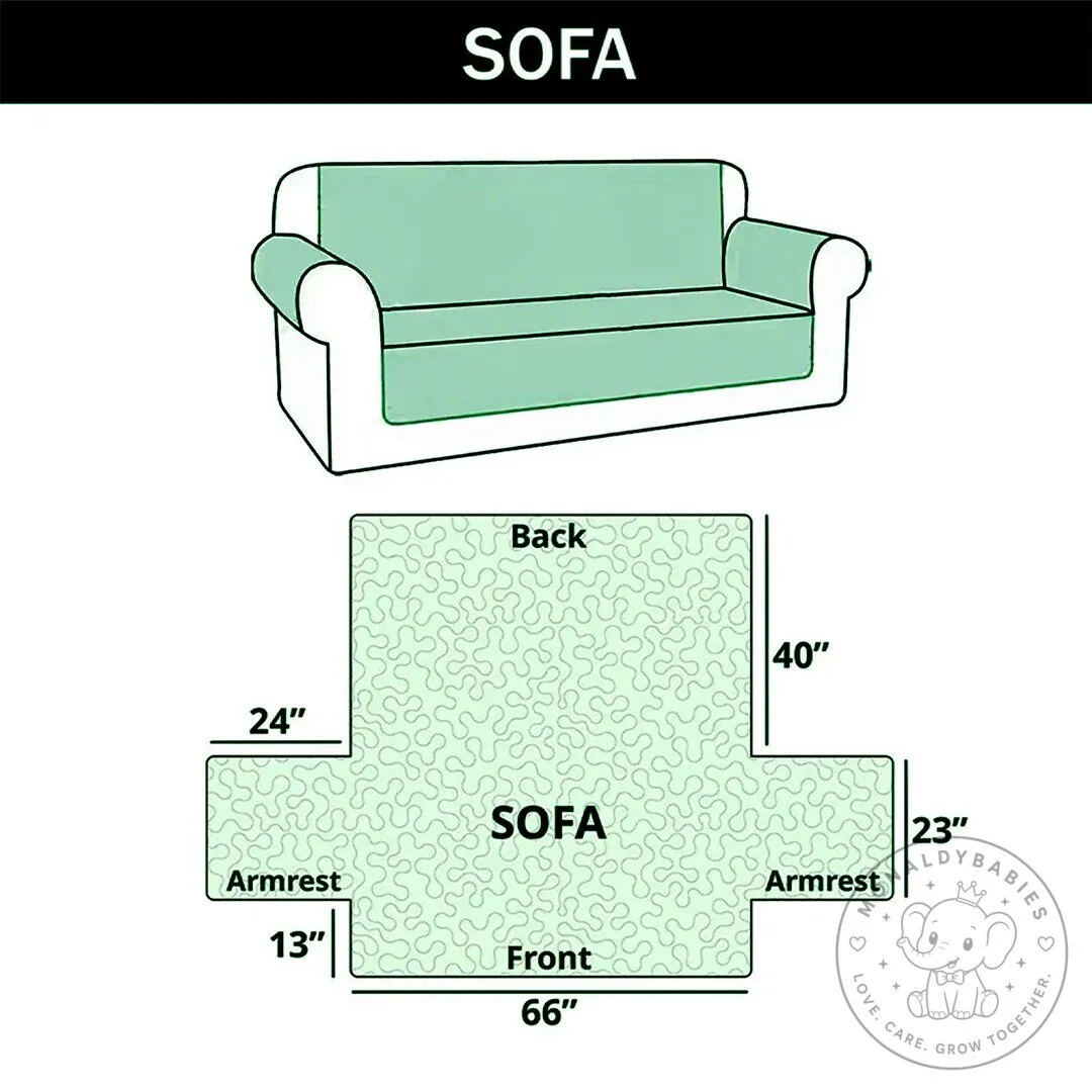 Bigfoot Sasquatch Quilted Sofa Cover Protector for Living Room Decor 17 Bigfoot Sasquatch Quilted Sofa Cover Protector for Living Room Decor