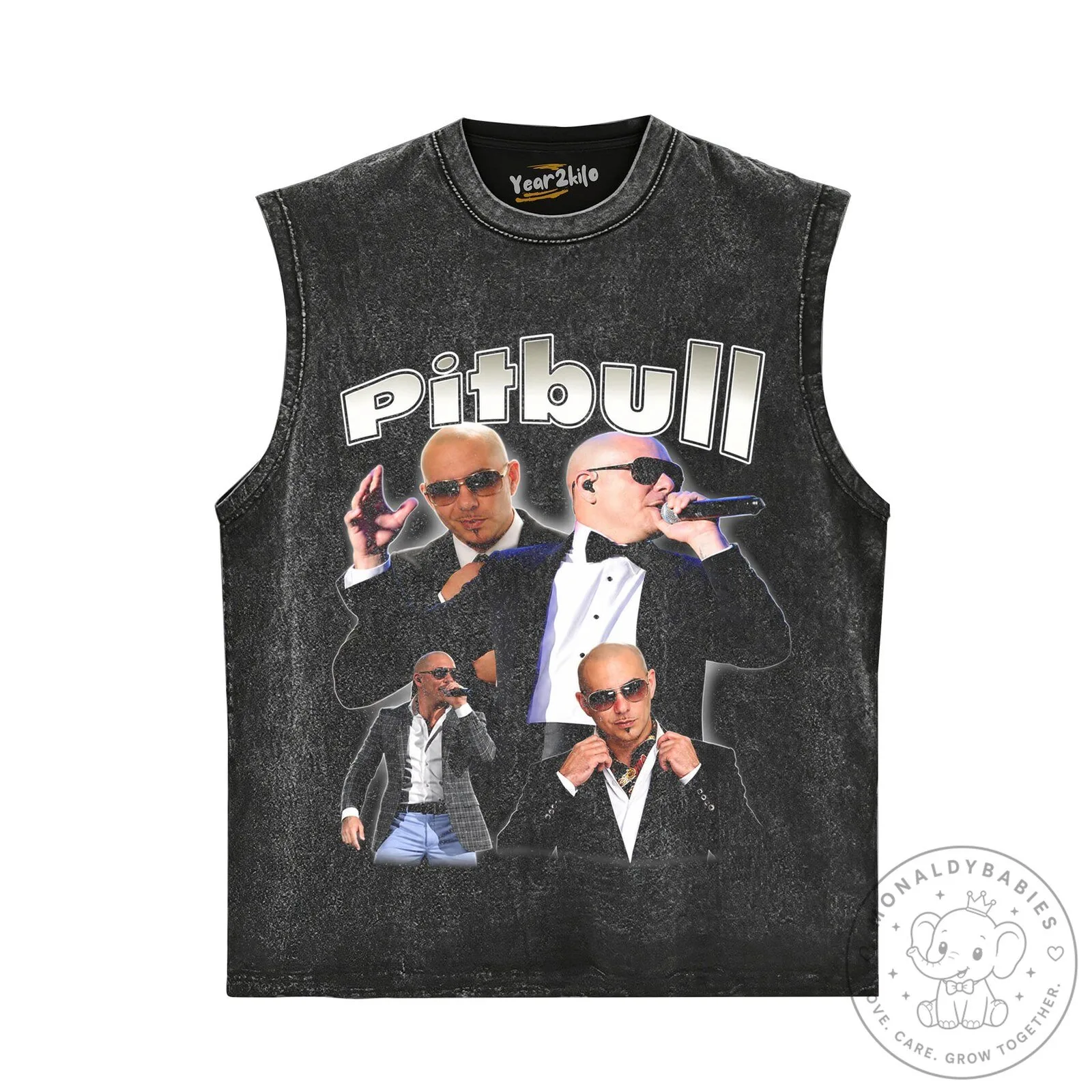 Pitbull Vintage Style Graphic T-Shirt, Mr. Worldwide Rapper Concert Apparel 15 Pitbull Vintage Style Graphic T-Shirt, Mr. Worldwide Rapper Concert Apparel