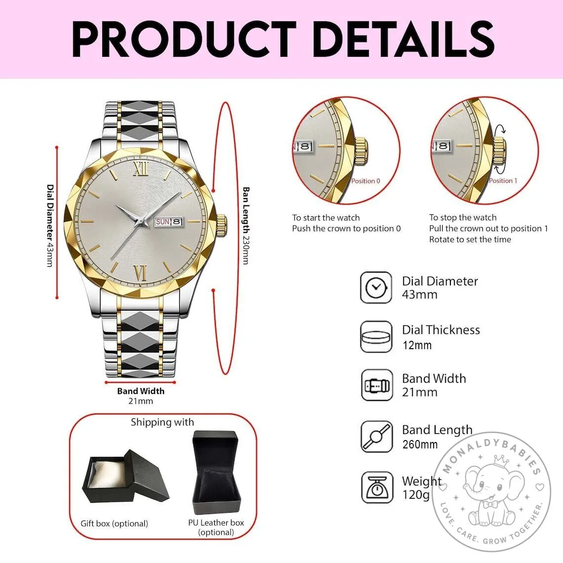 NASA Aerospace Astronaut Custom Name Stainless Steel Watch 11 NASA Aerospace Astronaut Custom Name Stainless Steel Watch