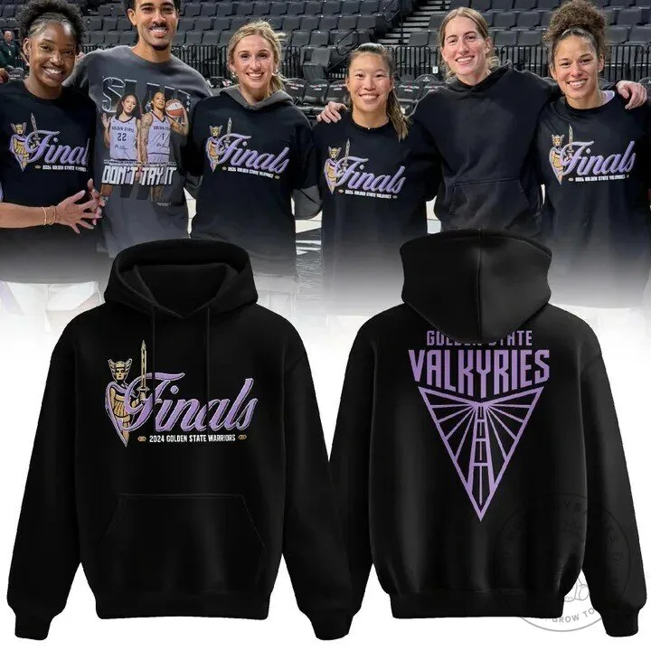Golden State Valkyries 2024 Finals Commemorative Black Hoodie