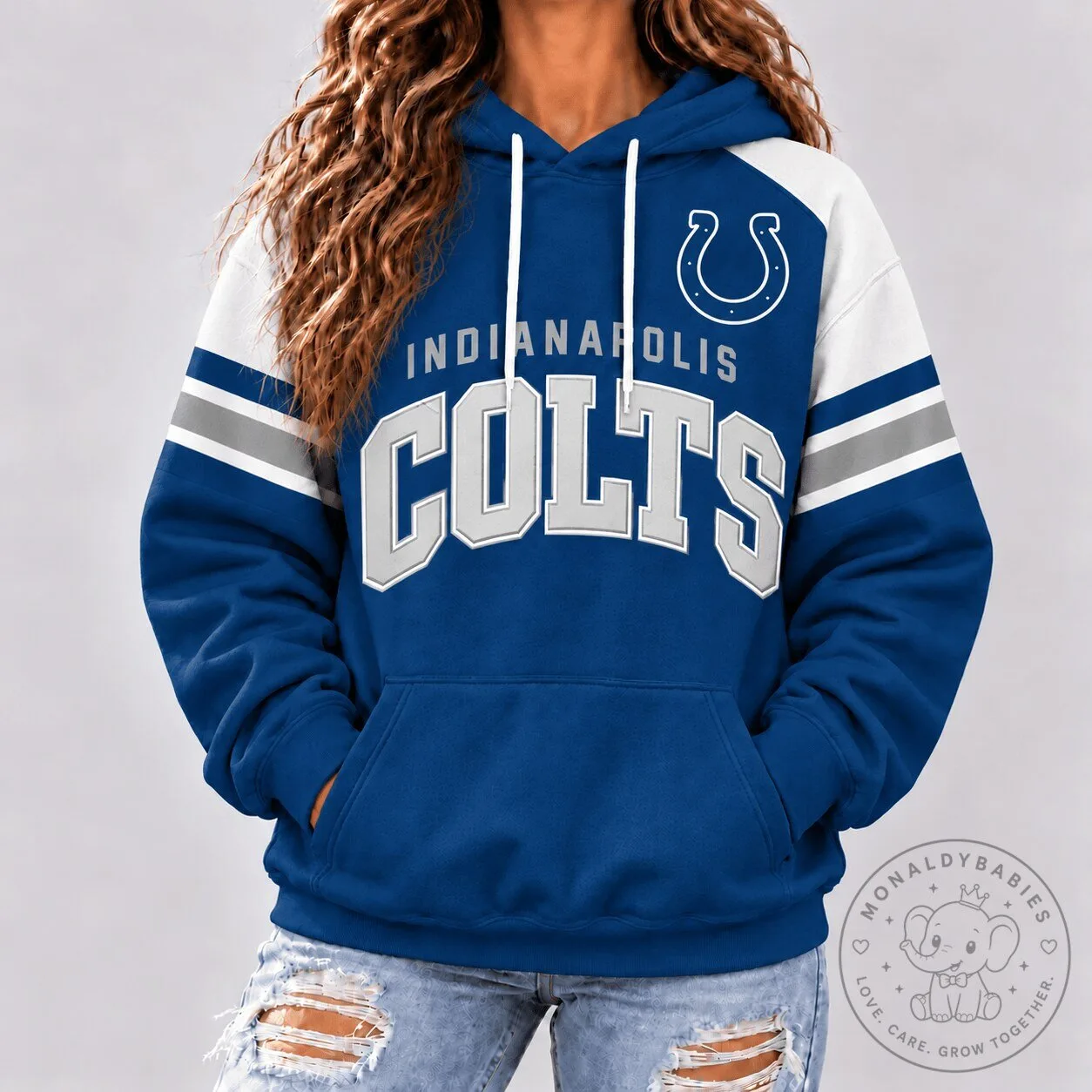 Indianapolis Colts | Premium NFL Retro Varsity Stripe Collection NTT