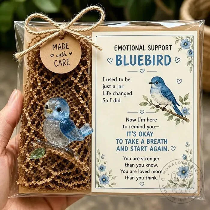 Emotional Support Hummingbird Figurine Gift Set with Inspirational Card 18 Emotional Support Hummingbird Figurine Gift Set with Inspirational Card