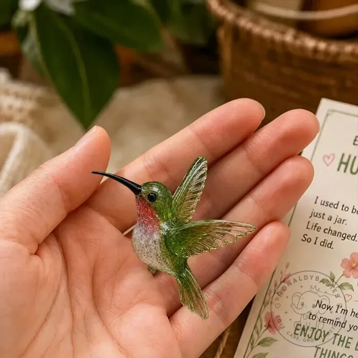 Emotional Support Hummingbird Figurine Gift Set with Inspirational Card 20 Emotional Support Hummingbird Figurine Gift Set with Inspirational Card