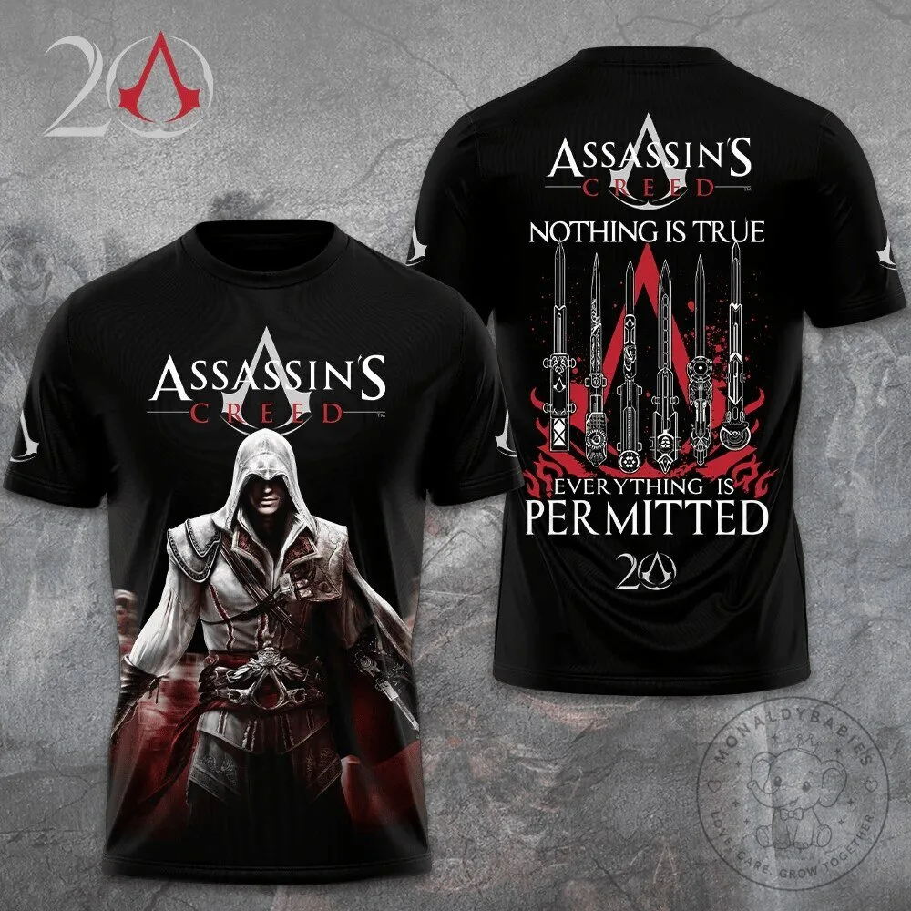 Assassin's Creed Nothing Is True Everything Is Permitted Video Game T-Shirt