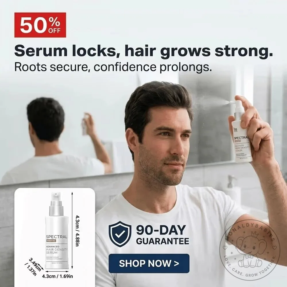 Men's Advanced Hair Density Serum for Scalp Care and Grooming Routine 12 Men