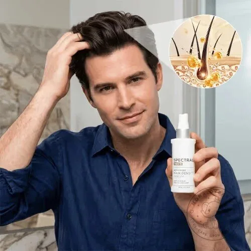 Men's Advanced Hair Density Serum for Scalp Care and Grooming Routine 13 Men