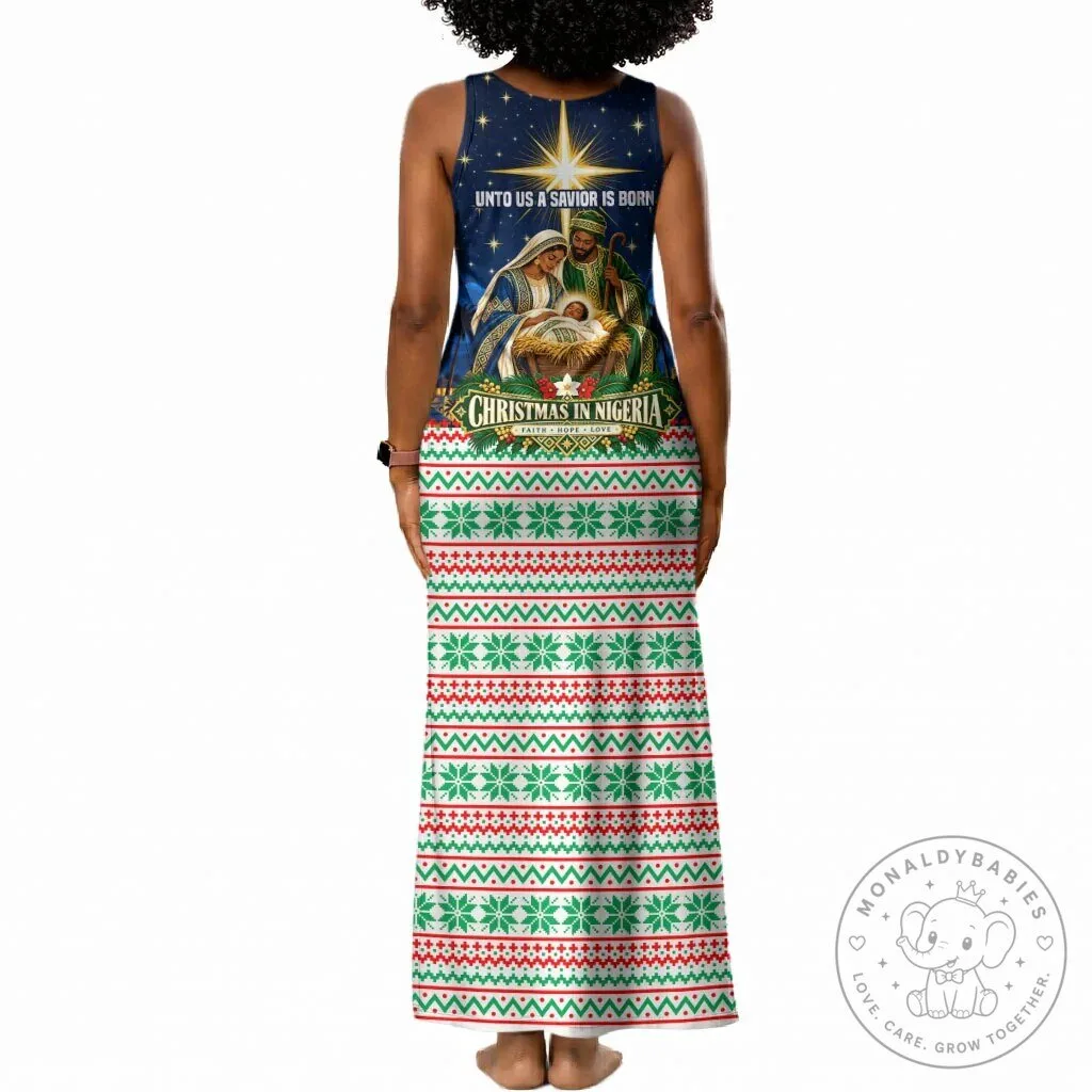 Nigeria Jesus Is The Light Christmas Nativity Scene Tank Maxi Dress 5 Nigeria Jesus Is The Light Christmas Nativity Scene Tank Maxi Dress