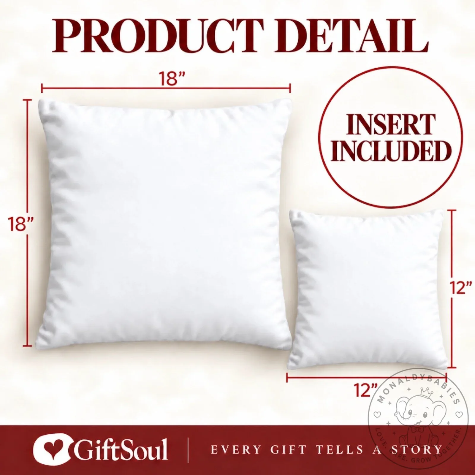 Personalized Child's Photo Christmas Holiday Decorative Throw Pillow 14 Personalized Child